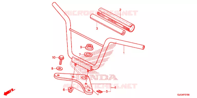 HENDEL PIJP/BOVENSTE BRUG Honda MOTO 50 CRF 2022  CRF50FN