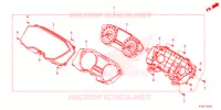 COMBINATIEMETER voor Honda FORZA 250 ABS 2022