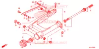 ZWAAI ARM voor Honda SHADOW VT 750 PHANTOM 2022