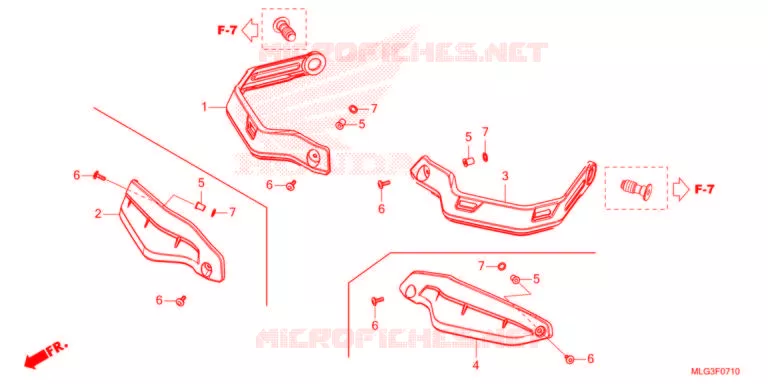  HANDKAP Honda MOTO 1100 AFRICA-TWIN 2022  CRF1100AL2N