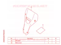 KUIPRUIT (SMOKE) voor Honda AFRICA TWIN 1100 2022