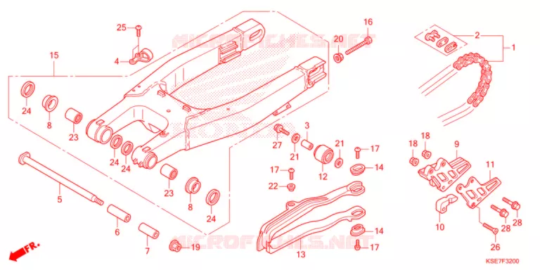 ZWAAI-ARM Honda MOTO 150 CRF 2023  CRF150RBN