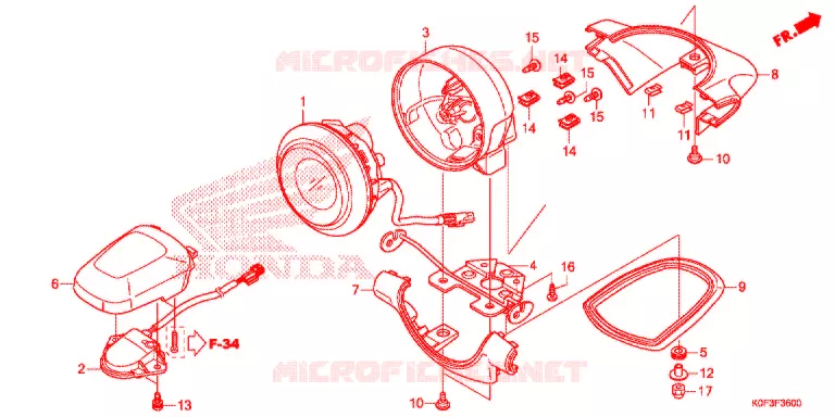 ACHTERLICHT Honda MOTO 125 MONKEY 2021  Z125MAL