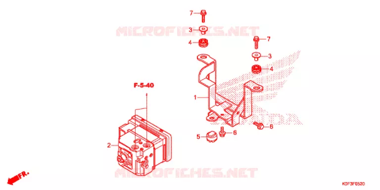ABS MODULATOR Honda MOTO 125 MONKEY 2020  Z125MAL