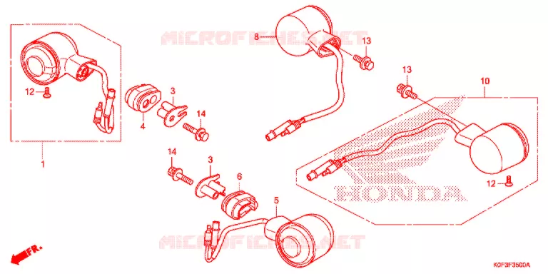 KNIPPERLICHT Honda MOTO 125 MONKEY 2021  Z125MAM