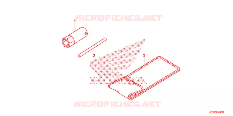 GEREEDSCHAP Honda MOTO 110 CRF 2021  CRF110FM