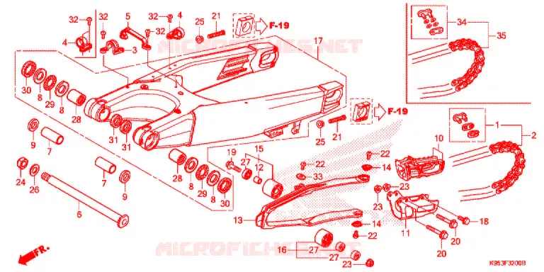 ZWAAI-ARM Honda MOTO 250 CRF 2022  CRF250RM