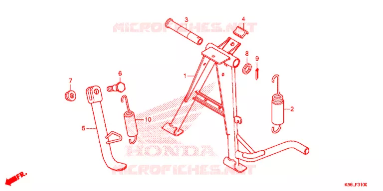 STANDAARD Honda SCOOTER 150 WINNER 2019  FS150FAL_V