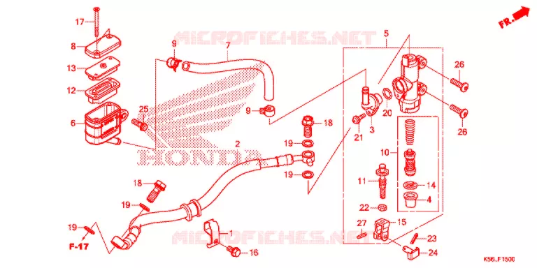 REMPOMP ACHTER Honda SCOOTER 150 WINNER 2020  FS150FAL_V