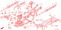FRAME CHASSIS voor Honda FOURTRAX 420 RANCHER 4X4 ES 2022