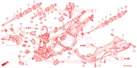 FRAME CHASSIS voor Honda FOURTRAX 420 RANCHER 4X4 Manual Shift 2022