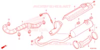 UITLAATDEMPER voor Honda FOURTRAX 420 RANCHER 4X4 Manual Shift 2022