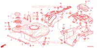 BRANDSTOF TANK voor Honda FOURTRAX 520 RUBICON 4X4 AT DCT 2022