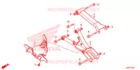 ACHTER ARM voor Honda FOURTRAX 520 FOREMAN RUBICON 4X4 AT DCT EPS DELUXE 2022
