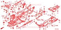 FRAME CHASSIS voor Honda FOURTRAX 520 FOREMAN RUBICON 4X4 AT DCT EPS DELUXE 2022
