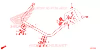 STABILISATOR voor Honda FOURTRAX 520 FOREMAN RUBICON 4X4 AT DCT EPS DELUXE 2022
