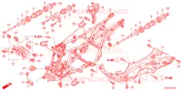 FRAME CHASSIS voor Honda FOURTRAX 520 FOREMAN 4X4 ES PS 2022