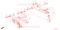 VOOR ARM voor Honda FOURTRAX 520 FOREMAN 4X4 ES PS 2022