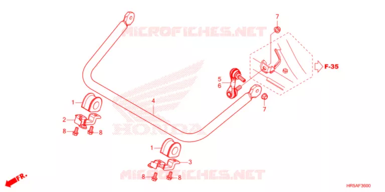 STABILISATOR Honda ATV 520 FOURTRAX 2021  TRX520FM6M