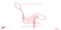 SPIEGEL voor Honda SH 150 ABS 4ED 2022