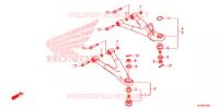 VOOR ARM voor Honda PIONEER 520 M2 2021