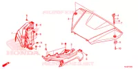 VOORSPATBORD / TREEPLANK voor Honda PIONEER 520 M2 2021