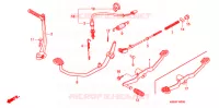 HOOFD STANDAARD/ KICKSTARTER ARM voor Honda BIZ 125 PARTIDA ELETRICA 2011