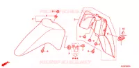 VOOR STROOMLIJNKAP voor Honda BIZ 125 PARTIDA ELETRICA 2011