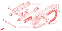 ZWAAI ARM voor Honda BIZ 125 PARTIDA ELETRICA, RODAS FUNDIDAS 2014