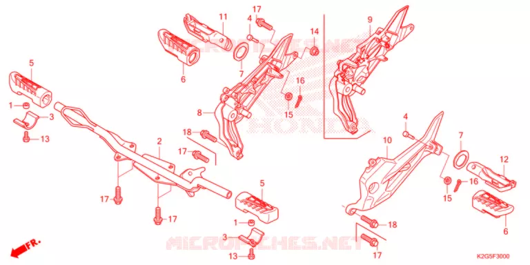 OPSTAP Honda MOTO 160 CG 2024  CG160ESD_24