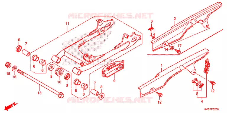 ZWAAI-ARM Honda MOTO 160 CG 2017  CG160EXH