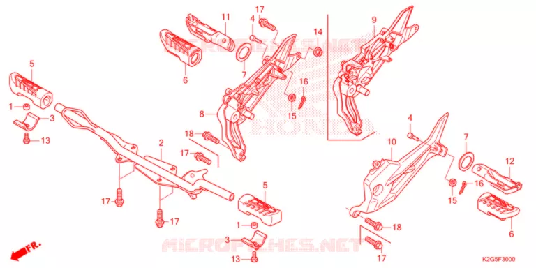 OPSTAP Honda MOTO 160 CG 2021  CG160EXN