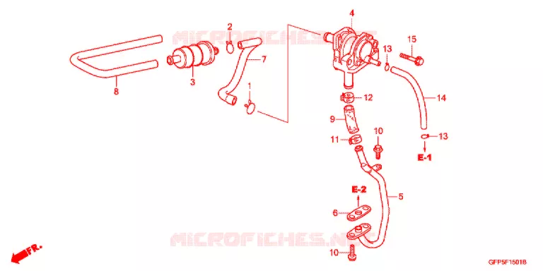 LUCHTZUIGKLEP Honda MOTO 100 POP 2007  RF1007