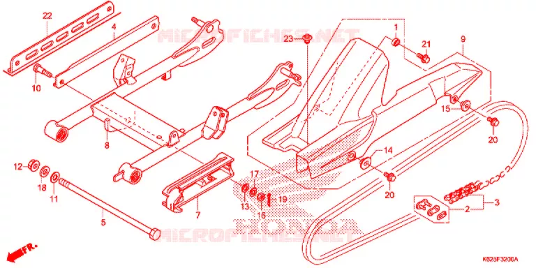 ZWAAI-ARM Honda MOTO 110 POP 2020  RF110K