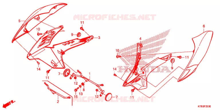 DEKBAND Honda MOTO 190 XR 2021  XR190LM