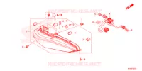 ACHTER COMBINATIE LICHT voor Honda SH MODE 125 2021