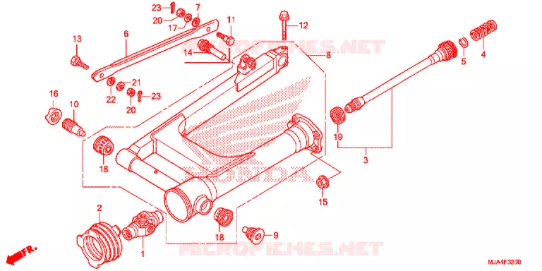 ZWAAI-ARM  (VT750C/CA/CS/C2/C2F/C2B) Honda MOTO 750 SHADOW 2012  VT750CC