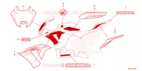 STREEP/EMBLEEM voor Honda CBR 600 RR 2021