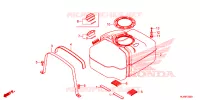BRANDSTOF TANK  voor Honda PIONEER 1000 M5 SPECIAL EDITION 2021