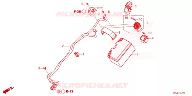 ACCU  Honda MOTO 1000 CB 2023  CB1000RAP