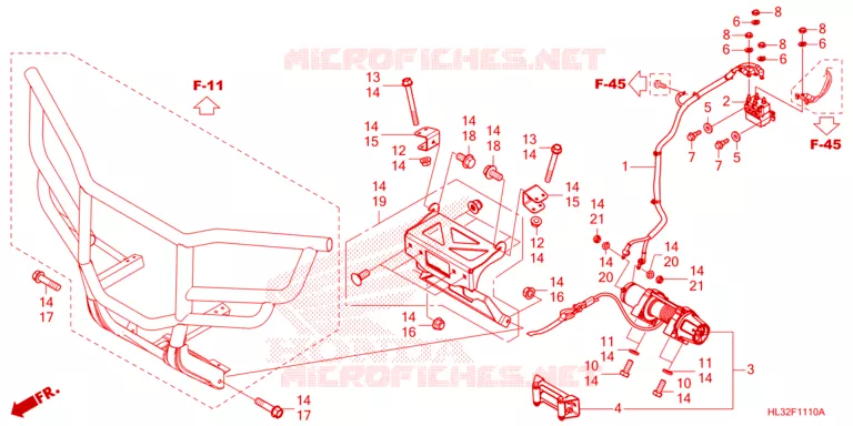 LIER Honda ATV 700 PIONEER 2023  SXS700M2DP