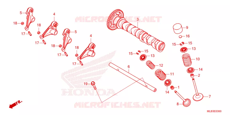 NOKKENAS/KLEP Honda MOTO 750 HORNET 2023  CB750AP