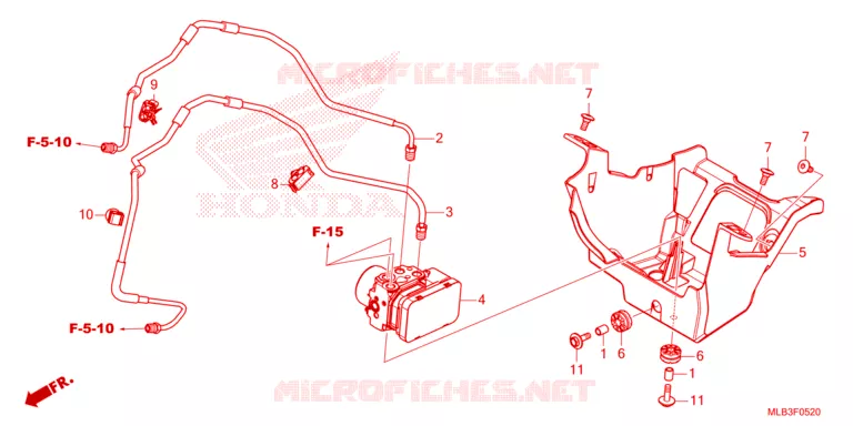 ABS MODULATOR - REMSLANG Honda MOTO 750 HORNET 2023  CB750AP