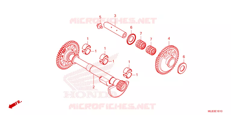 BALANCEER AS Honda MOTO 750 HORNET 2023  CB750AP
