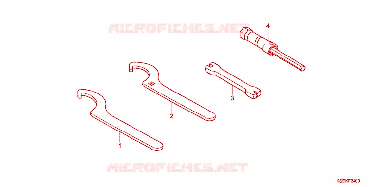 GEREEDSCHAP Honda MOTO 150 CRF 2023  CRF150RBN