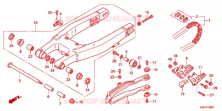 ZWAAI-ARM  Honda MOTO 150 CRF 2023  CRF150RBN