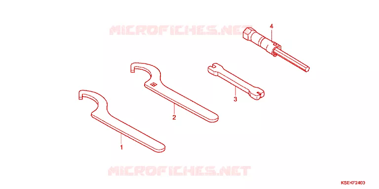 GEREEDSCHAP Honda MOTO 150 CRF 2022  CRF150RN