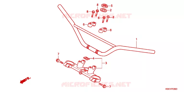 HENDEL PIJP/BOVENSTE BRUG Honda MOTO 150 CRF 2022  CRF150RN