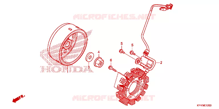 ALTERNATORE Honda MOTO 110 CRF 2022  CRF110FN