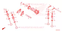 NOKKENAS/KLEP voor Honda CRF 450 R 50TH 2023